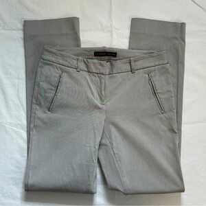 The Limited Exact Stretch 6R Straight Leg Light Grey Dress Pants